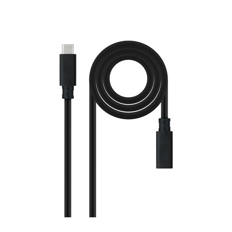 NANOCABLE CABLE USB 3.2 GEN2X2 100W C/M-H 1 M