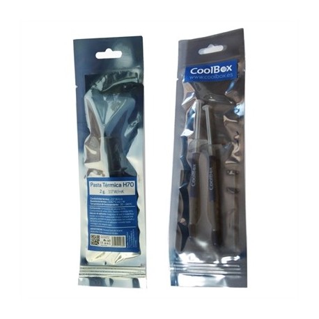 COOLBOX PASTA TERMICA PLATA 2 GRAMOS 3.17W/MK H70