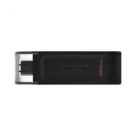 KINGSTON DATATRAVELER DT70 128GB USB C 3.2  NEGRO