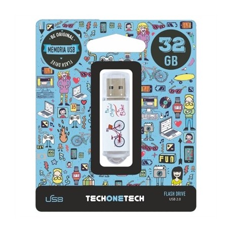TECH ONE TECH BE BIKE 32 GB USB 2.0