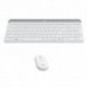 LOGITECH MK470 TECLADO+RATON INALAMBRICO BLANCO