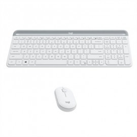 LOGITECH MK470 TECLADO+RATON INALAMBRICO BLANCO