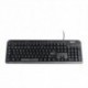 IGGUAL TECLADO MULTIMEDIA CK-BASIC-120T NEGRO