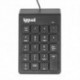 IGGUAL TECLADO NUMERICO USB CK-NUM-19T NEGRO