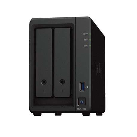 SYNOLOGY DVA1622 NVR 2BAY 4K IA