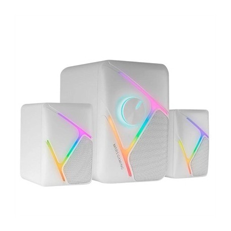 MARS GAMING ALTAVOCES MS-H21 2.1 35W RGB BLANCO