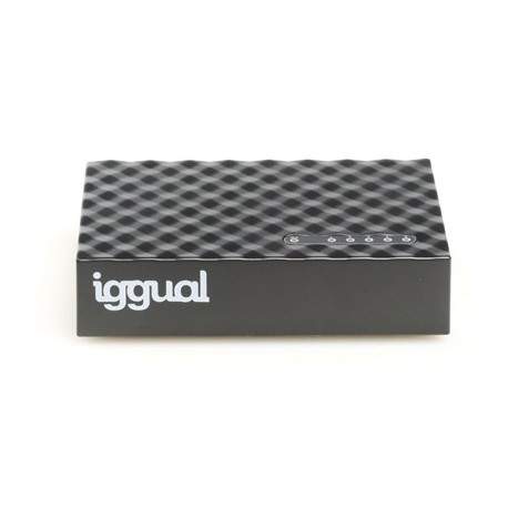 IGGUAL SWITCH GIGABIT 5 PUERTOS 1000 MBPS GES5000
