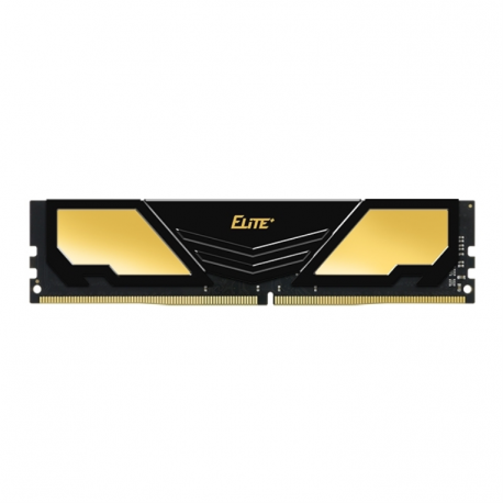 DDR4 TEAMGROUP ELITE HEATSINK 16GB 3200 NEGRO / DORADO
