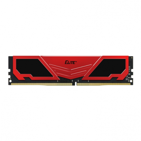 DDR4 TEAMGROUP ELITE HEATSINK 16GB 3200 NEGRO / ROJO