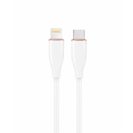 CABLE DE CARGA Y DATOS GEMBIRD USB TIPO-C A 8 CLAVIJAS 1,5 M BLANCO