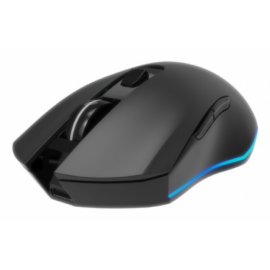 RATON GAMING GEMBIRD RGB INALAMBRICO RECARGABLE DE 6 BOTONES "FIREBOLT" NEGRO