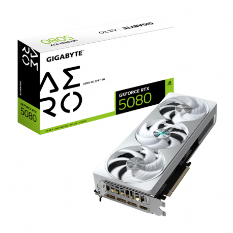TARJETA GRAFICA GIGABYTE RTX 5080 AERO OC SFF 16G