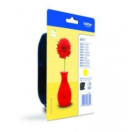 BROTHER CARTUCHO TINTA  AMARILLO DCP-J552DW MFC-J470DW,  300 PAG.