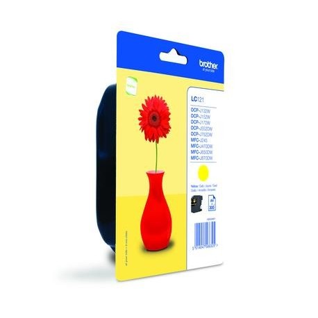 BROTHER CARTUCHO TINTA  AMARILLO DCP-J552DW MFC-J470DW,  300 PAG.