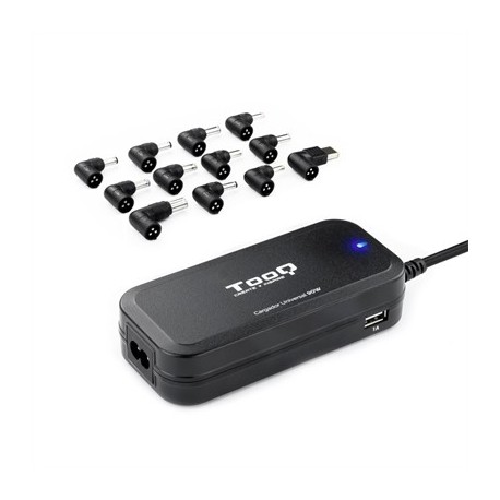 TOOQ CARGADOR UNIVERSAL PORTATIL AUTOMATICO 90W