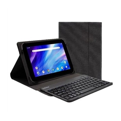 NILOX FUNDA TABLET 9.7 A 10.5 TECLADO BT NEGRO