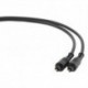 GEMBIRD CABLE AUDIO OPTICO TOSLINK 1 MTS NEGRO