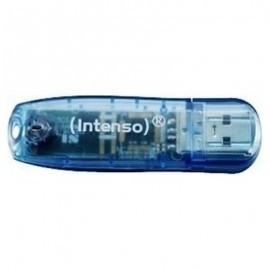 INTENSO 3502450 LAPIZ USB 2.0 RAINBOW 4GB AZUL