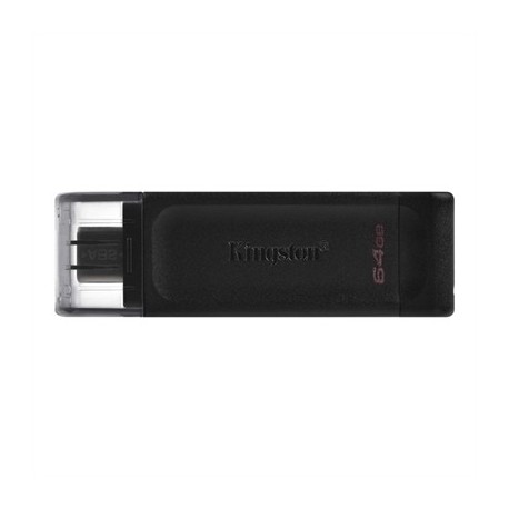 KINGSTON DATATRAVELER DT70 64GB USB C 3.2  NEGRO