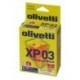 OLIVETTI CARTUCHO ART JET 10/ 12 /ART JET 300/JET LAB 600 CARTUCHO 4 COLORES XP 03