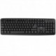 EWENT TECLADO SLIM EW3109 USB NEGRO