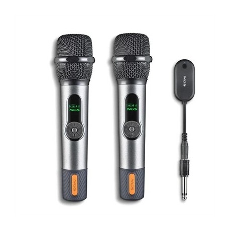 NGS MICROFONOS INALAMBRICOS VOCALES PACK 2