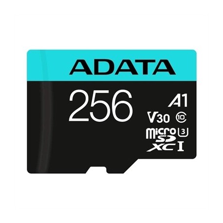 ADATA MICROSDXC/SDHC UHS-I U3 256GB C/ADAPT