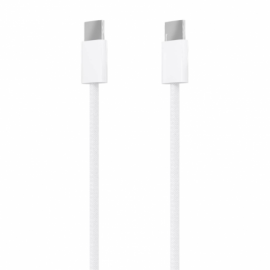 CABLE AISENS USB 2.0 3A 60W APPLE USB-C/M-USB-C/M BLANCO 2.0M