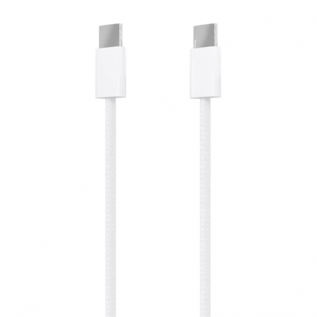 CABLE AISENS USB 2.0 3A 60W APPLE USB-C/M-USB-C/M BLANCO 2.0M