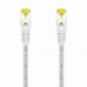 CABLE RED AISENS LATIGUILLO RJ45 LSZH CAT.7 SFTP PIMF 1.0M BLANCO