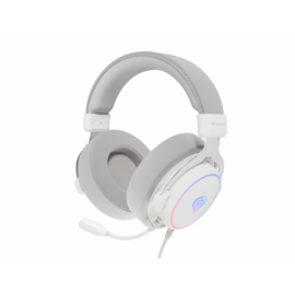 AURICULARES GAMING GENESIS 7.1 USB NEON 764 RGB BLANCO
