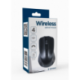 RATON GEMBIRD OPTICO 4 BOTONES NEGRO RF INALAMBRICO PILAS