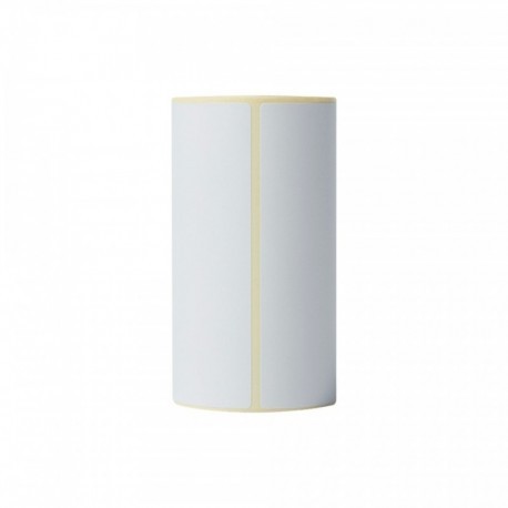BROTHER CAJA DE 20 ROLLOS DE ETIQUETAS TERMICAS BLANCAS -  CADA ROLLO CONTIENE 85 ETIQUETAS DE 102MM