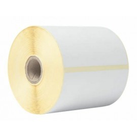 BROTHER CAJA DE 8 ROLLOS DE ETIQUETAS TERMICAS BLANCAS -  CADA ROLLO CONTIENE 350 ETIQUETAS DE 102MM