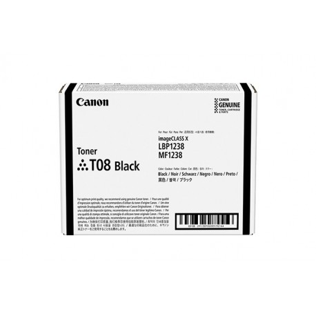 CANON TONER T08 1238P 1238I NEGRO