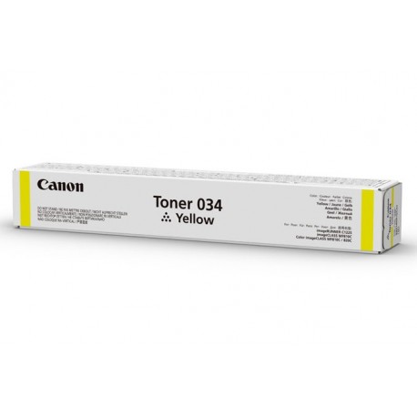 CANON I-SENSYS MF810, C1200, C1120 SERIES TONER AMARILLO 034Y