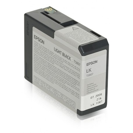 EPSON STYLUS PRO-3800/3880 CARTUCHO GRIS (80ML)