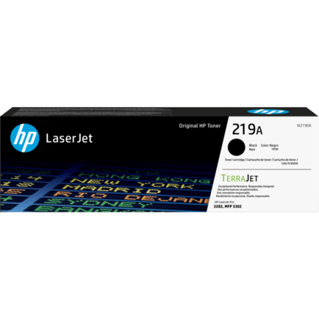 HP 219A BLACK ORIGINAL LASERJET TONER CARTRIDGE
