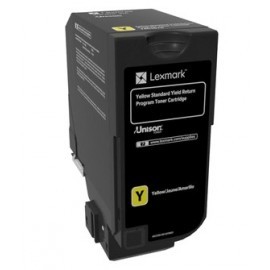 LEXMARK CS720, CS725, CX725 CARTUCHO DE TONER AMARILLO RETORNABLE