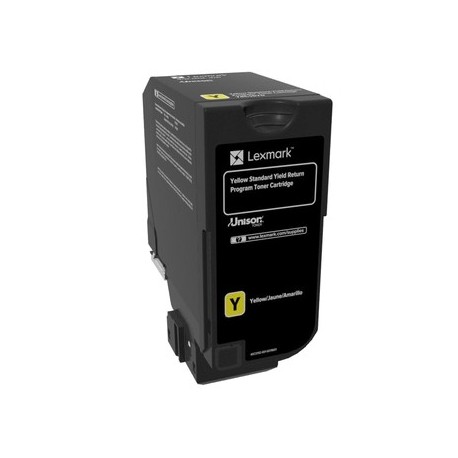 LEXMARK CS720, CS725, CX725 CARTUCHO DE TONER AMARILLO RETORNABLE