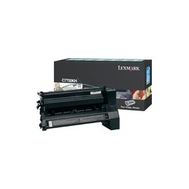 LEXMARK C-770/772 CARTUCHO NEGRO ALTO RENDIMIENTO RETORNABLE