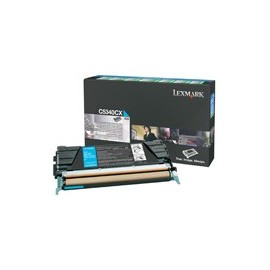 LEXMARK TONER C-534 RETORNABLE CIAN EXTRA ALTO RENDIMIENTO