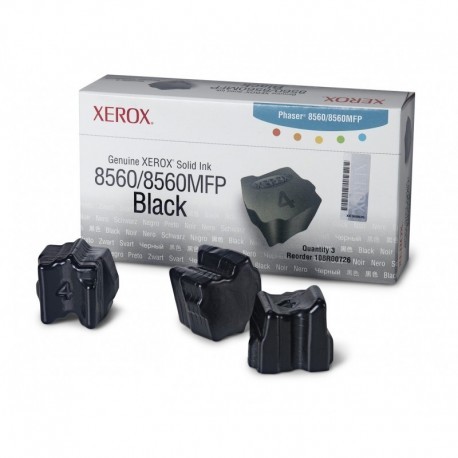 XEROX TONER TEKTRONIX PHASER 85603 BARRAS CARTUCHO TINTA SOLIDA NEGRA