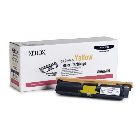 XEROX TEKTRONIX PHASER 6120 TONER AMARILLO  ALTA CAPACIDAD (4.500 PAG.)