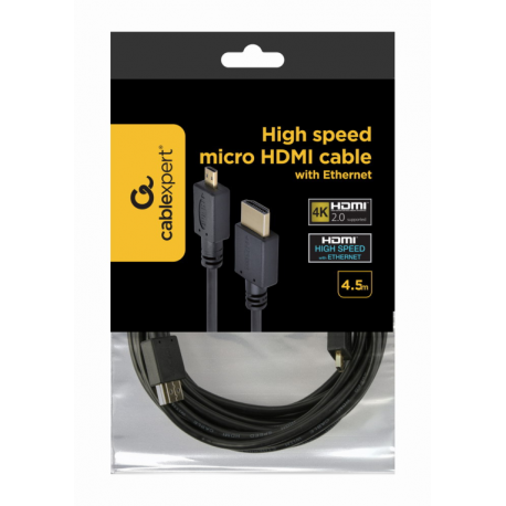 CABLE HDMI/MICRO HDMI M/M 4,5M GOLD