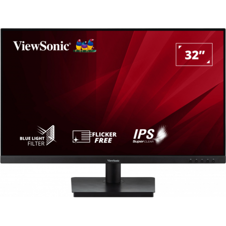 MONITOR VIEWSONIC 31.5" VA3209-MH FHD HDMI VGA IPS LED MULTIMEDIA 75HZ