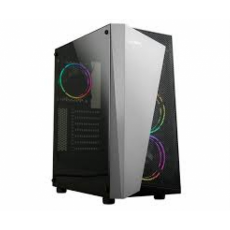 CAJA ZALMAN S4 PLUS ATX 1 XVENT 120MM ARGB 2XUSB 3.0 NEGRO S/N FUENTE