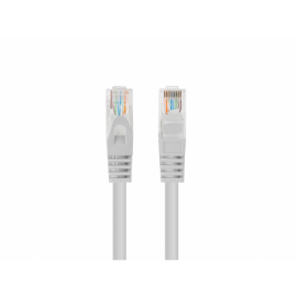CABLE RED LANBERG LATIGUILLO CAT.6 UTP 7.5M GRIS FLUKE PASSED