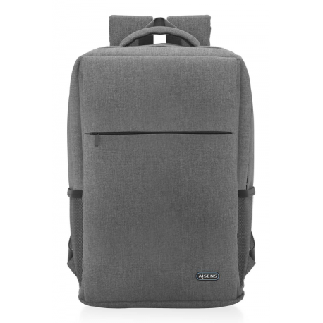 MOCHILA AISENS 17" GRIS