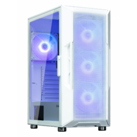 CAJA ZALMAN I3 NEO ARGB ATX 4XVENT 120MM 2XUSB 3.0 BLANCO S/N FUENTE